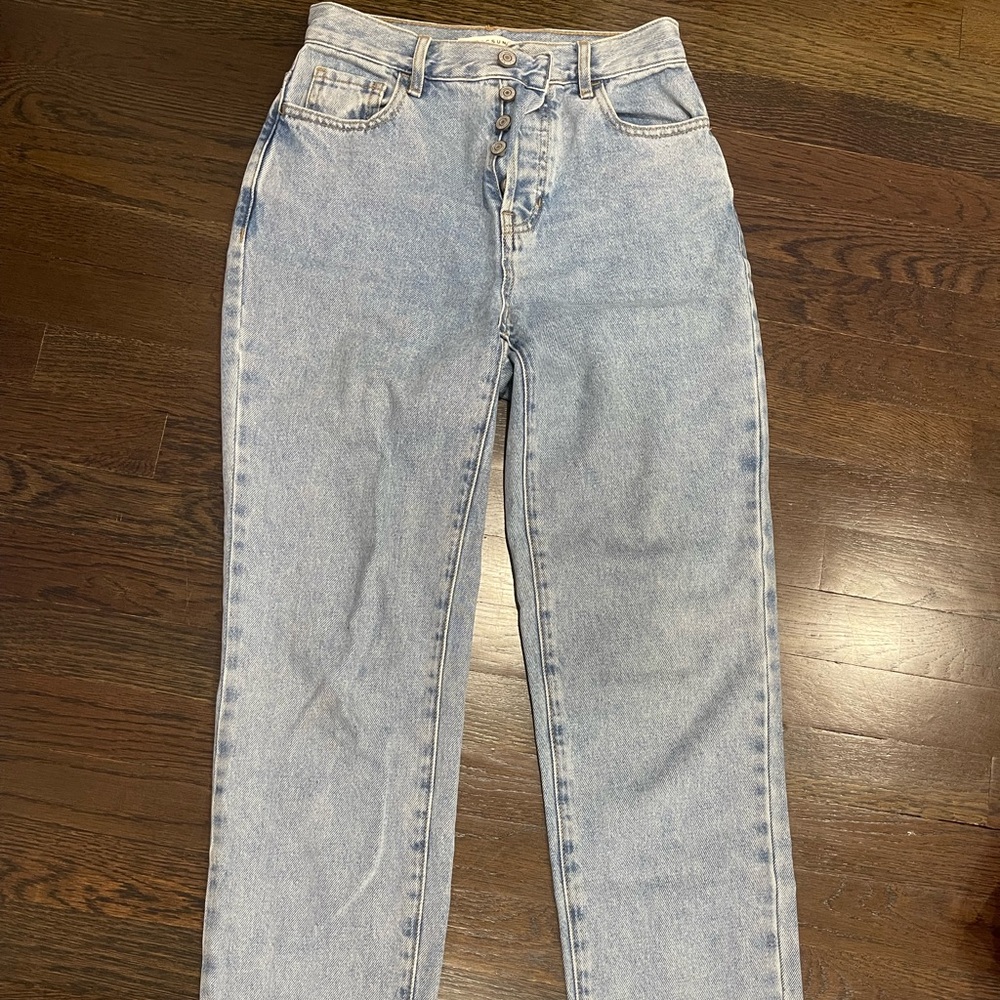Pacsun high rise straight jeans